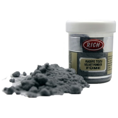 Βελούδο Velvet powder Καπνού smoked (ιδανικό για Χριστουγεννιάτικες μπάλες)